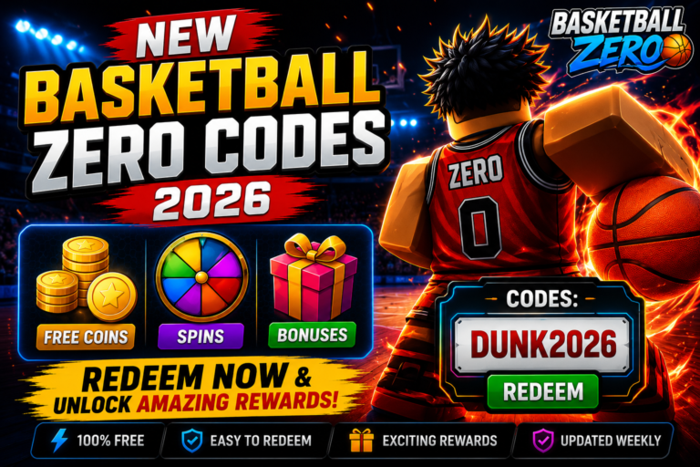 New Basketball Zero Codes